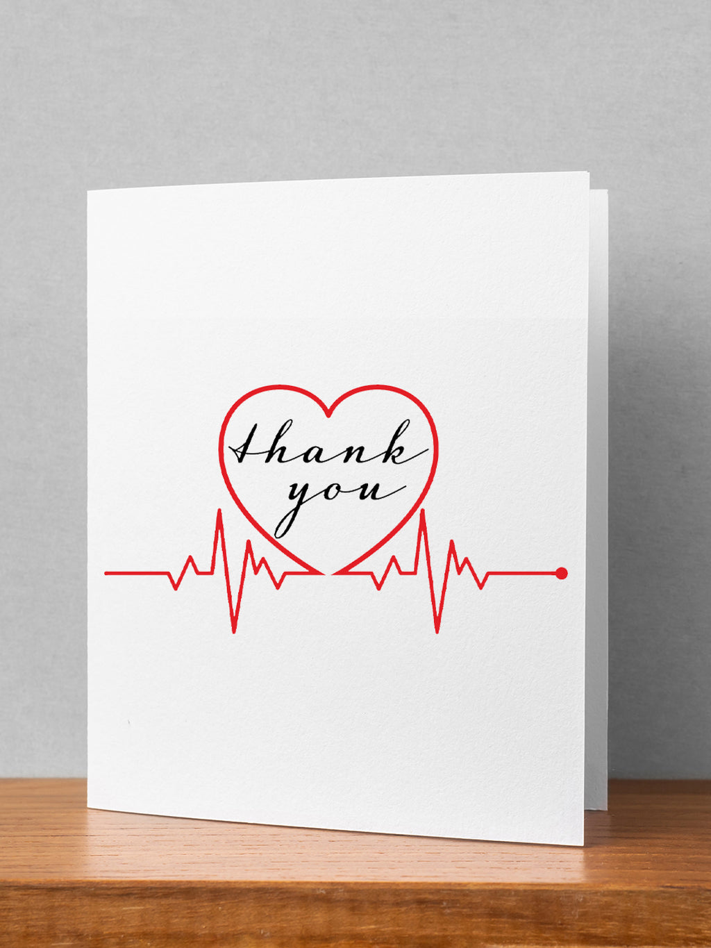 Thank You My Friend Note Card - Heart Punch Pack