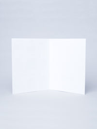 blank inside of card
