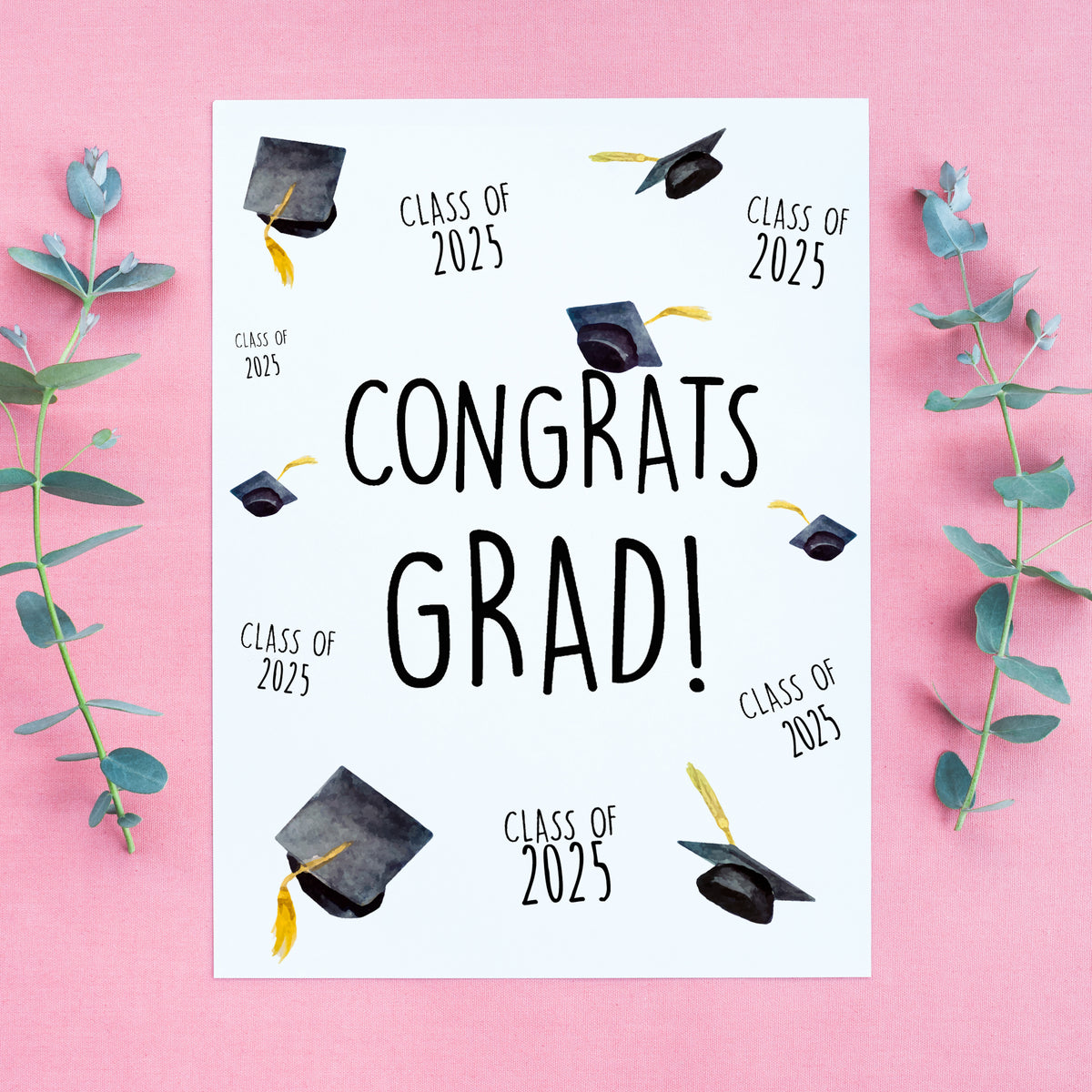2025 Congrats Grad! Graduation Card