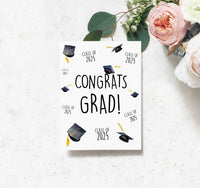 2025 Congrats Grad! Graduation Card