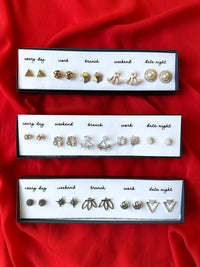 holiday 5 pack earring gift for her
