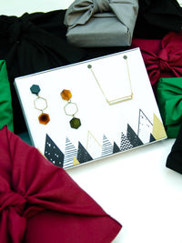 Raising the Bar Necklace + Studio 54 Earring Gift Set