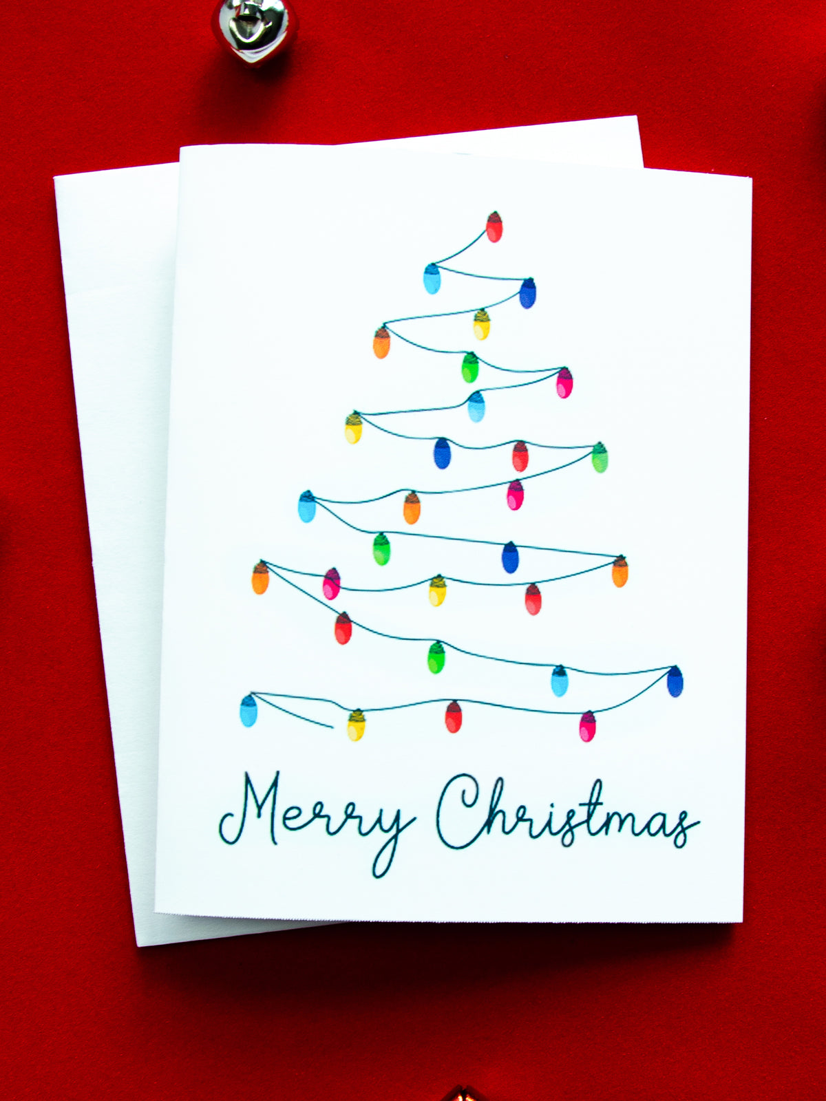Merry Christmas Tree Card Set,Holiday Chrismas Tree Cards,Handmade Holiday Greeting Cards,Holiday Season Greetings Tree Card,Made in USA