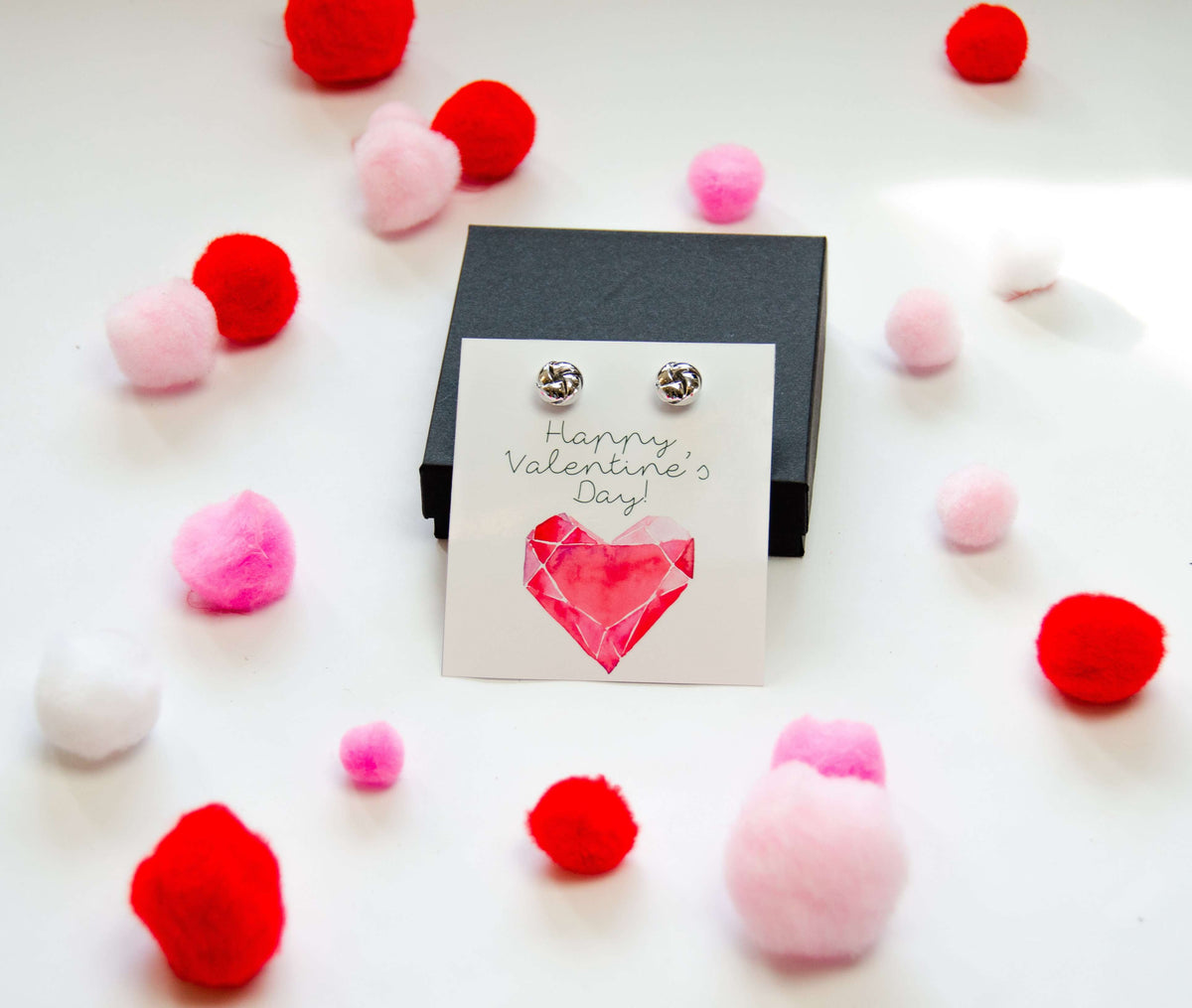 Valentine's Day Cute Pig Heart Earrings
