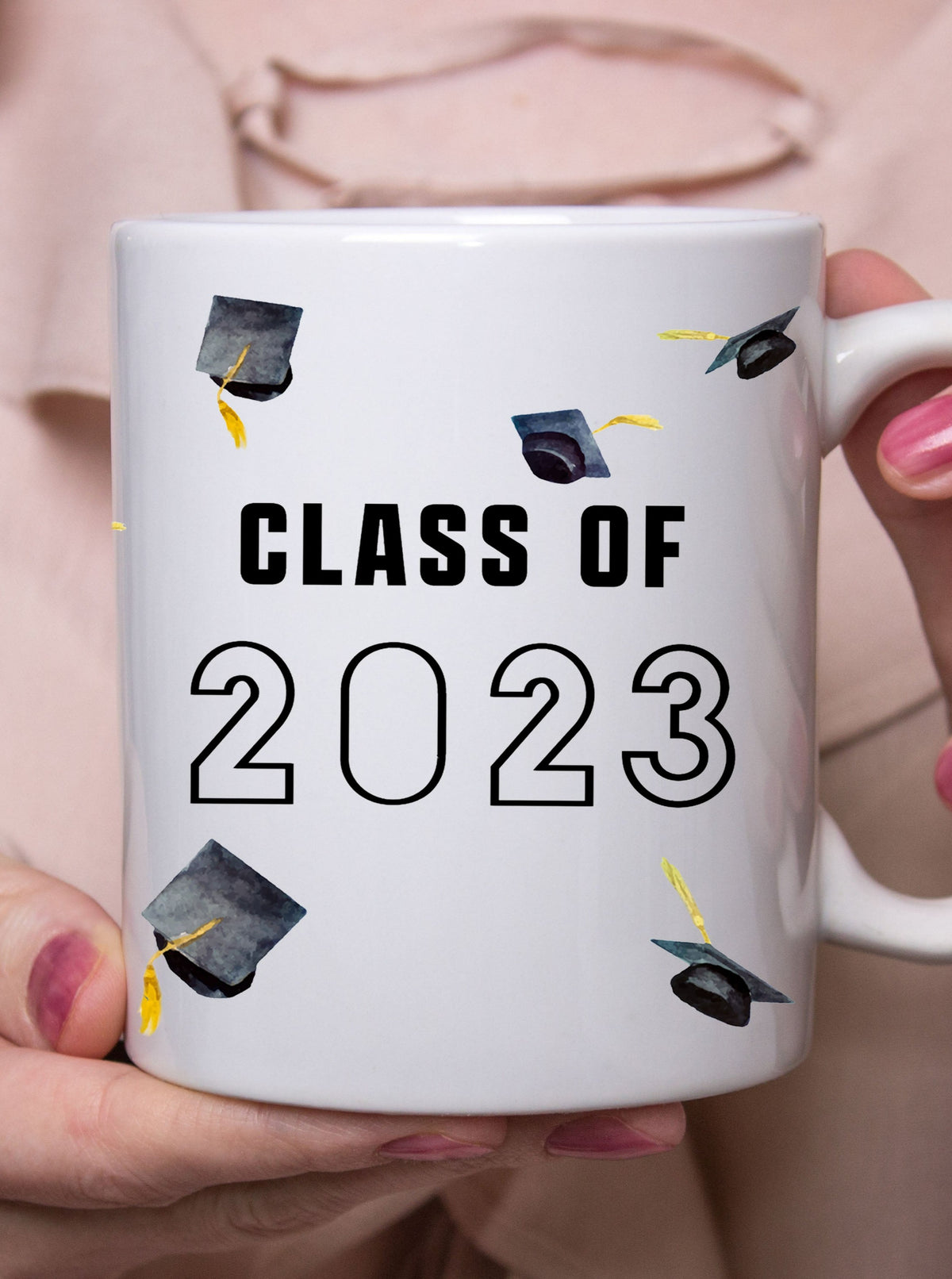 class of 2023 graduation coffee mug