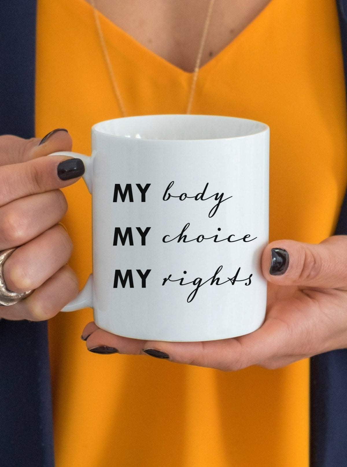 My Body My Choice My Rights Coffee Mug Gift,Pro Choice Mug,Women's Rights Gift,Feminist Gift,Reproductive Rights Gift,Protect Roe v Wade